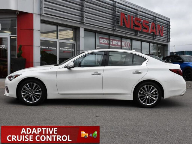 2023 Infiniti Q50 LUXE AWD-Leather| Roof| Camera in Cars & Trucks in Kitchener / Waterloo - Image 3