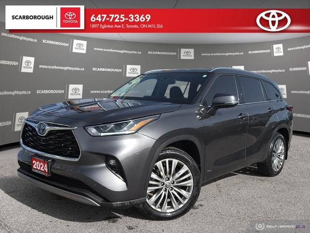 2024 Toyota Highlander Hybrid Limited AWD | Leather | Sunroof in Cars & Trucks in City of Toronto