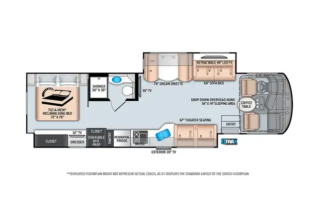 2022 Thor Miramar 35.2 – Pre-Owned Class A Motorhome.  in RVs & Motorhomes in Red Deer - Image 6