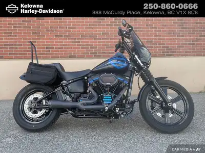 Price $22,995 Doc Fee $499 Plus Tax WE ARE EXCITED TO OFFER THIS: 2020 Street Bob Blacked out surfac...