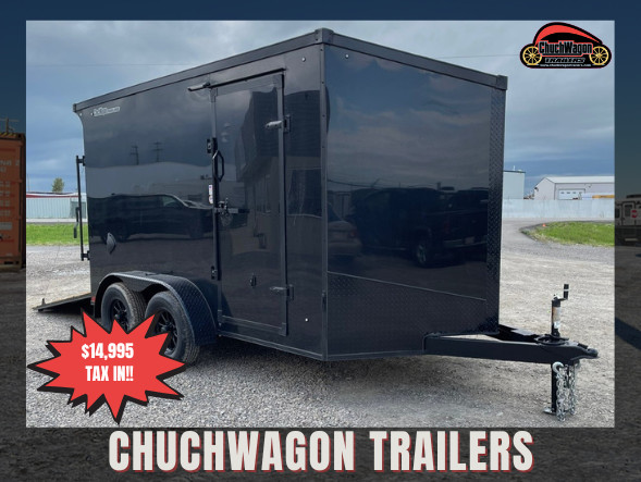 Stealth Mustang ***7x12*** Cargo Trailer in Cargo & Utility Trailers in Calgary