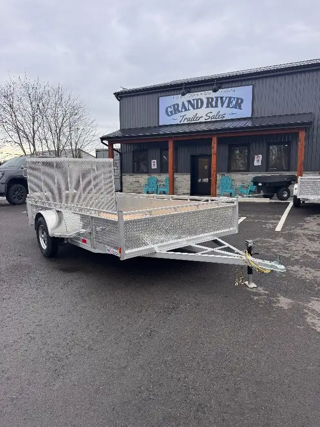 Aluminum 7x12 Single Axle Utility trailer in Cargo & Utility Trailers in Brantford - Image 4