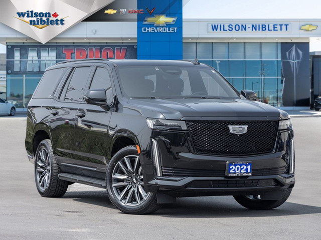 2021 Cadillac Escalade Sport - Panoramic Sunroof | Rear Seat Med in Cars & Trucks in Markham / York Region