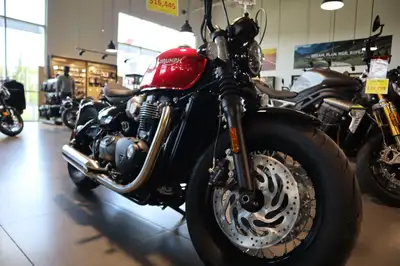 2024 Triumph Bonneville Bobber Red Hopper MSRP including accessories Accessories Included This is a...