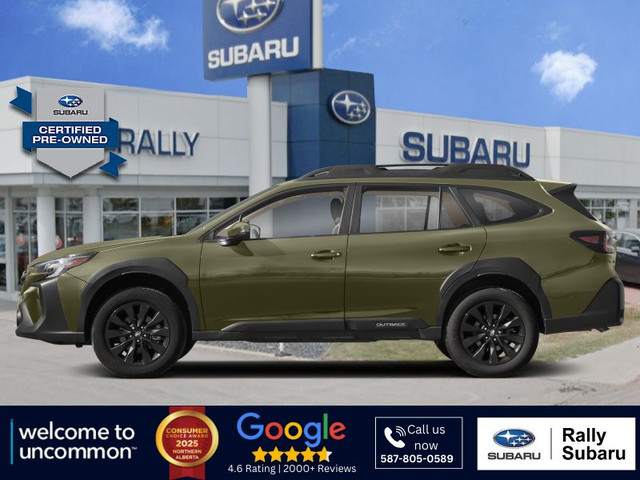2023 Subaru Outback Onyx - Certified - Sunroof in Cars & Trucks in Edmonton