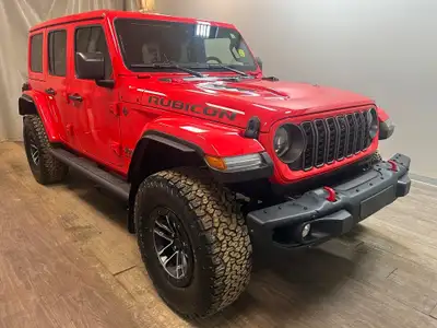 2024 Jeep Wrangler Rubicon X Firecracker Red Clearcoat Pentastar 3.6L V6 VVT 8-Speed Automatic 4WD Y...