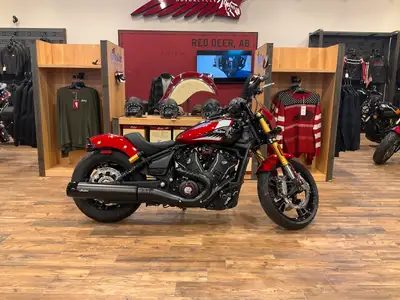 Introducing the 2025 101 Scout now available at Indian Motorcycle Red Deer! Trust in Indian Motorcyc...