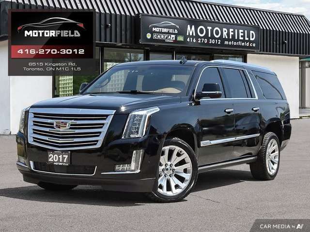 2017 Cadillac Escalade ESV Platinum AWD *Massage Seats, DVD's* in Cars & Trucks in City of Toronto