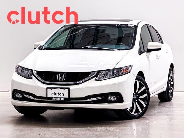 2015 Honda Civic Touring w/ Nav, Heated Front Seats, Rearview Ca in Cars & Trucks in City of Toronto
