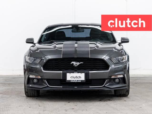 2016 Ford Mustang Ecoboost w/ Rearview Cam, Cruise Control, Blue in Cars & Trucks in Ottawa - Image 2
