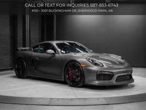 2016 Porsche Cayman GT4 | Full Front PPF | Passport Radar/Laser Protection | 6-Speed Manual