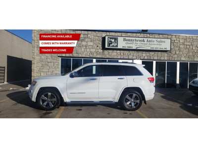  2014 Jeep Grand Cherokee 4WD 4dr Overland Diesel/Leather/Sunroo