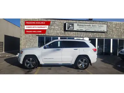  2014 Jeep Grand Cherokee 4WD 4dr Overland Diesel/Leather/Sunroo