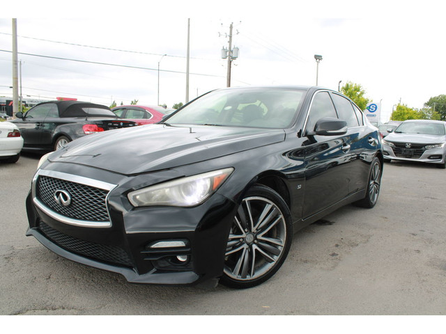 2015 Infiniti Q50 Sport AWD, NAVIGATION, CUIR, TOIT OUVRANT, MAG in Cars & Trucks in Longueuil / South Shore