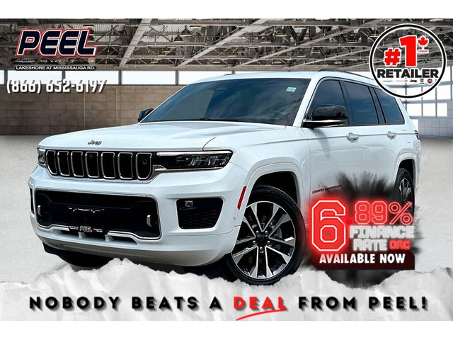 2023 Jeep Grand Cherokee L Overland 4x4 | Massage Seats | McInto in Cars & Trucks in Mississauga / Peel Region