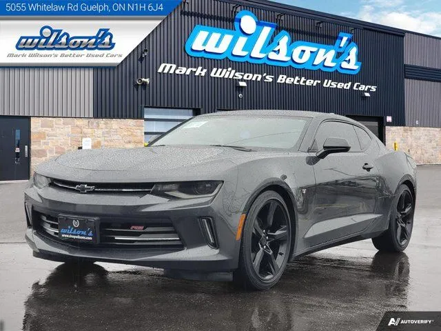2018 Chevrolet Camaro Turbo - RS Package, Sunroof,