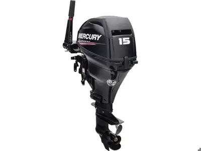 Mercury 15mlh. Manual start, tiller, 20 inch long shaft. 2014 Mercury Marine 15 HPTaking the fun wit...