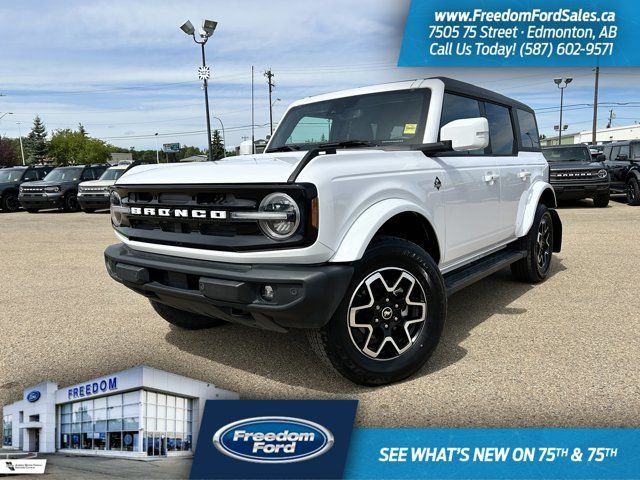 2024 Ford Bronco Outer Banks | Rear Cam | Rem Keyless Entry in Cars & Trucks in Edmonton