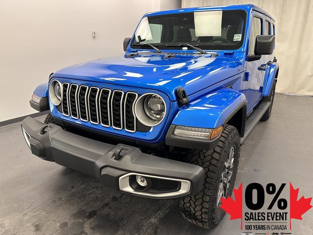 2025 Jeep Wrangler Sahara - Heated Seats - Remote Start in Cars & Trucks in Lethbridge