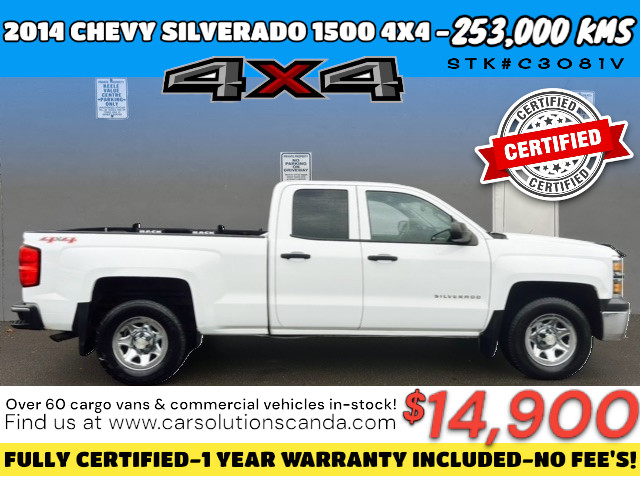 2015 CHEVROLET SILVERADO 1500***4X4-DOUBLE CAB*** DOUBLE CAB-4X4 in Cars & Trucks in City of Toronto - Image 2