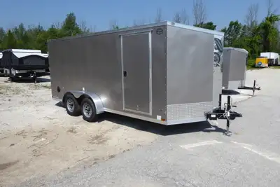 Continental Cargo V-Series Size 7×16 $10,995 STANDARD FEATURES Tandem 3,500lb Spring Axle 15” Radial...