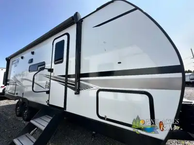 KZ Connect SE travel trailer C231BHKSE highlights: Queen Murphy Bed Double-Size Bunks U-Shaped Dinet...