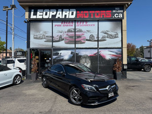 2019 Mercedes-Benz C-Class C 300 coupe, 4MATIC, Coupe, Navi, Blind Spot, Camera, Leather, *Certified*
