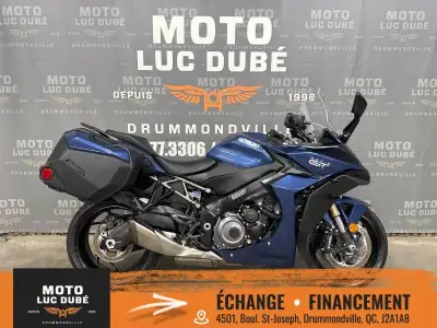 Suzuki GSX-S1000GT+ 2023 SEULEMENT 7 586 KM BALANCE DE GARANTIE PROLONGÉE SUZUKI 26/04/2026 FREINS A...