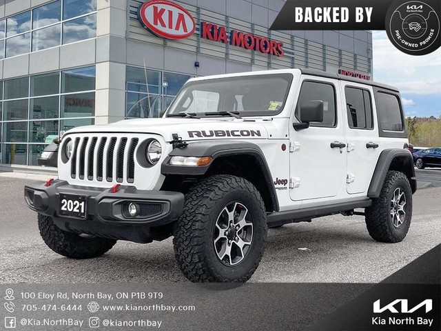 2021 Jeep Wrangler Unlimited Rubicon All New Tires! in Cars & Trucks in North Bay