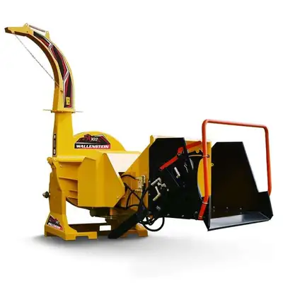 Wallenstein BX102R wood chipper 10" chipping capacity hydraulic feed Engine HP Range 80 - 120 List $...