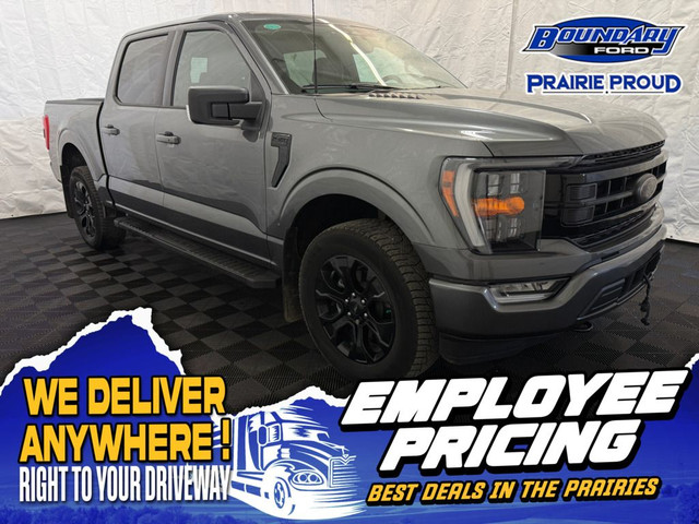 2023 Ford F-150 XLT 302A SPORT | HTD LTHR STS | TOW PKG | LOW KM in Cars & Trucks in Lloydminster