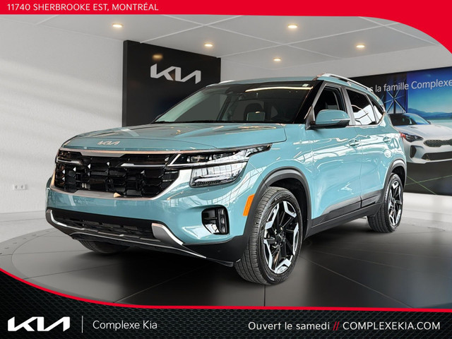 2024 Kia Seltos SX Turbo AWD GPS Cuir Toit Sièges Chauffants/Ven in Cars & Trucks in City of Montréal
