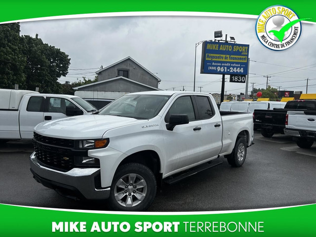 2019 Chevrolet Silverado 1500 WT cabine double 4RM 147 po in Cars & Trucks in Laval / North Shore