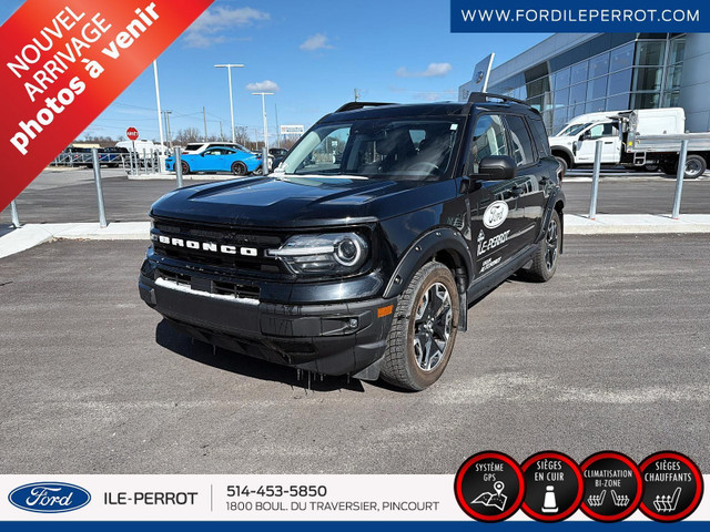 2021 Ford BRONCO SPORT OUTER BANKS 4X4, NAVIGATION, CUIR, SIÈGES in Cars & Trucks in City of Montréal