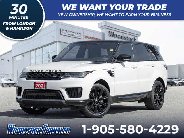2021 Land Rover Range Rover Sport HSE SILVER | SPORT | FRESH TRA in Cars & Trucks in Woodstock