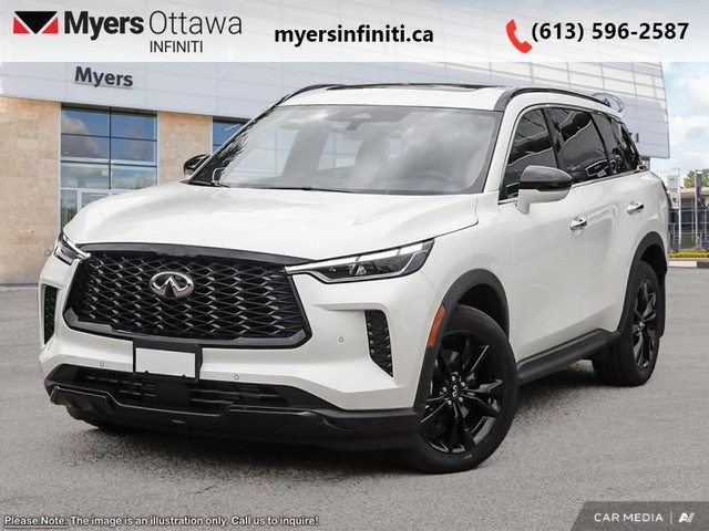 2025 INFINITI QX60 BLACK EDITION - Leather Seats in Cars & Trucks in Ottawa