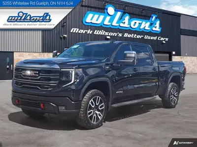 Look at this certified 2024 GMC Sierra 1500 AT4 | Duramax Diesel | Leather | Sunroof | Heated Wheel...