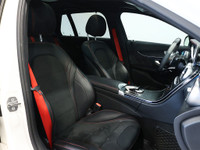 2020 Mercedes-Benz C43 AMG Wagon, Polar White on Black with Red Stitching Suede/Leather Seats, AMG N... (image 7)