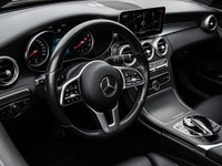 2019 Mercedes Benz C300 White Exterior on Black Interior comes with Navigation, Sunroof, a Clean CAR... (image 6)