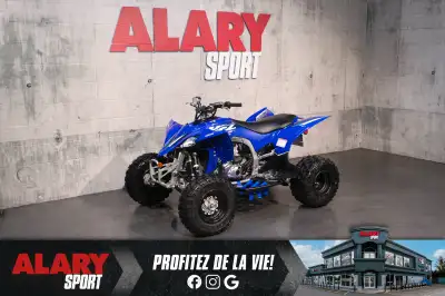 Ce VTT YAMAHA YFZ450R 2025 est disponible DÈS MAINTENANT! Contactez-nous au 450-420-2707. PDSF: 12,3...