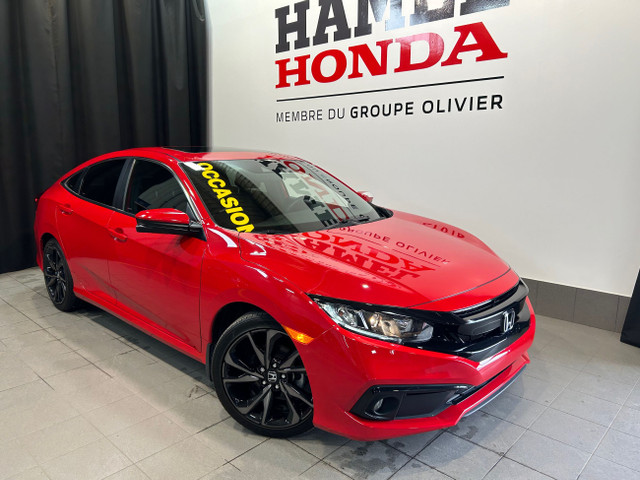 2021 Honda Civic Sport 26595ril 2026 ou 120 000 km in Cars & Trucks in Laval / North Shore