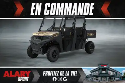 Ce CÔTE À CÔTE POLARIS RANGER CREW SP 570 PREMIUM 2025 est disponible DÈS MAINTENANT! Contactez-nous...