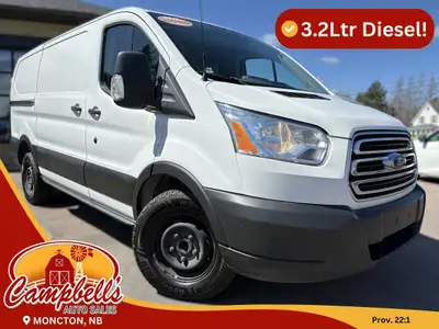 3.2Ltr Power Stroke Turbo Diesel! Low Roof 129.9" WB! AC! Cruise Control! Power Locks, Windows, Mirr...