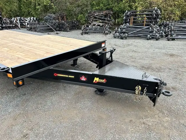 10 Ton Miska Flatbed - Finance from $280.00 per month in Cargo & Utility Trailers in Ottawa - Image 3