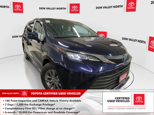 2023 Toyota Sienna XLE 8-Passenger CERTIFIED | CARPLAY | ALLO... in Cars & Trucks in City of Toronto