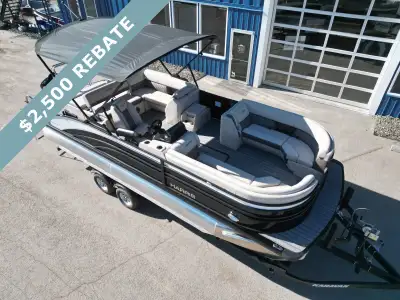 The 2024 Harris 230 Sunliner embodies the epitome of leisure and luxury on the water. With its sleek...