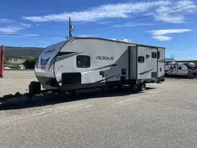 Forest River Vengeance Rogue toy hauler 26VKS highlights: Removable Dinette Table 30 Gallon Fuel Sta...
