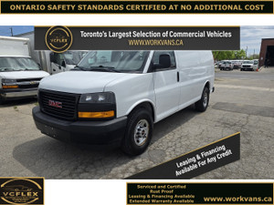 2020 GMC Savana G2500 - 4.3L V6 Gas - Off Lease - Clean Carfax