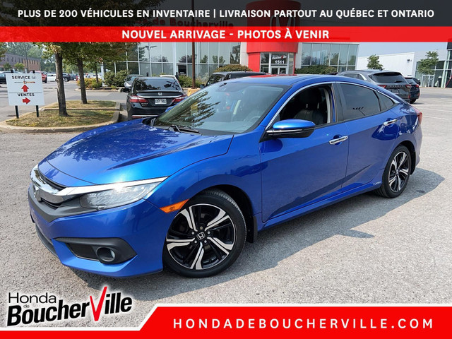 2016 Honda Civic Sedan Touring CUIR, NAVIGATION, TOIT, TURBO 1,5 in Cars & Trucks in Longueuil / South Shore