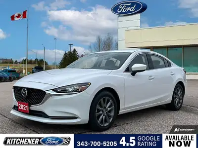 2021 Mazda 6 GS-L LEATHER | SUNROOF | HEATED SEATS AND WHEEL
